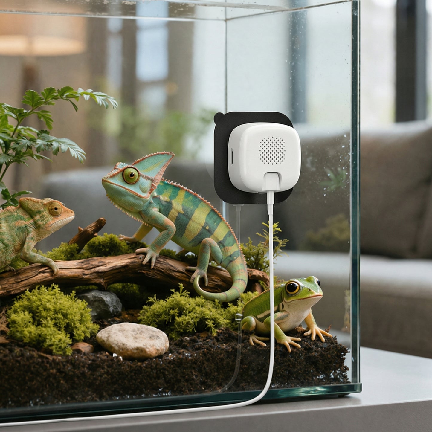 Jayliva Caméra de sécurité pour fenêtre à domicile