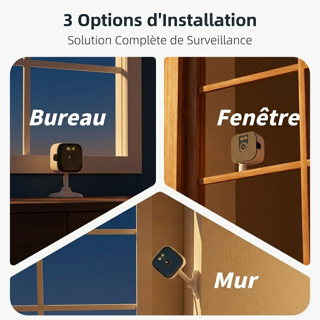 Bundle Caméras+Carte mémoire+Vigilo